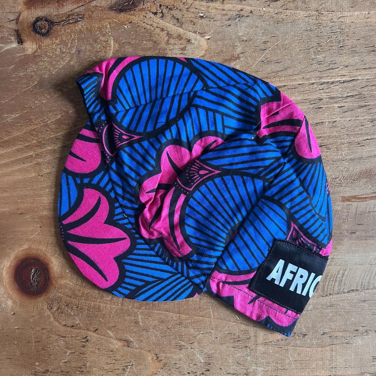AFRICAP Handmade African Print Cycling Cap