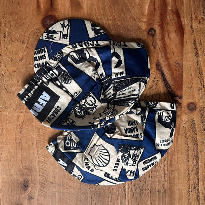 AFRICAP Handmade African Print Cycling Cap
