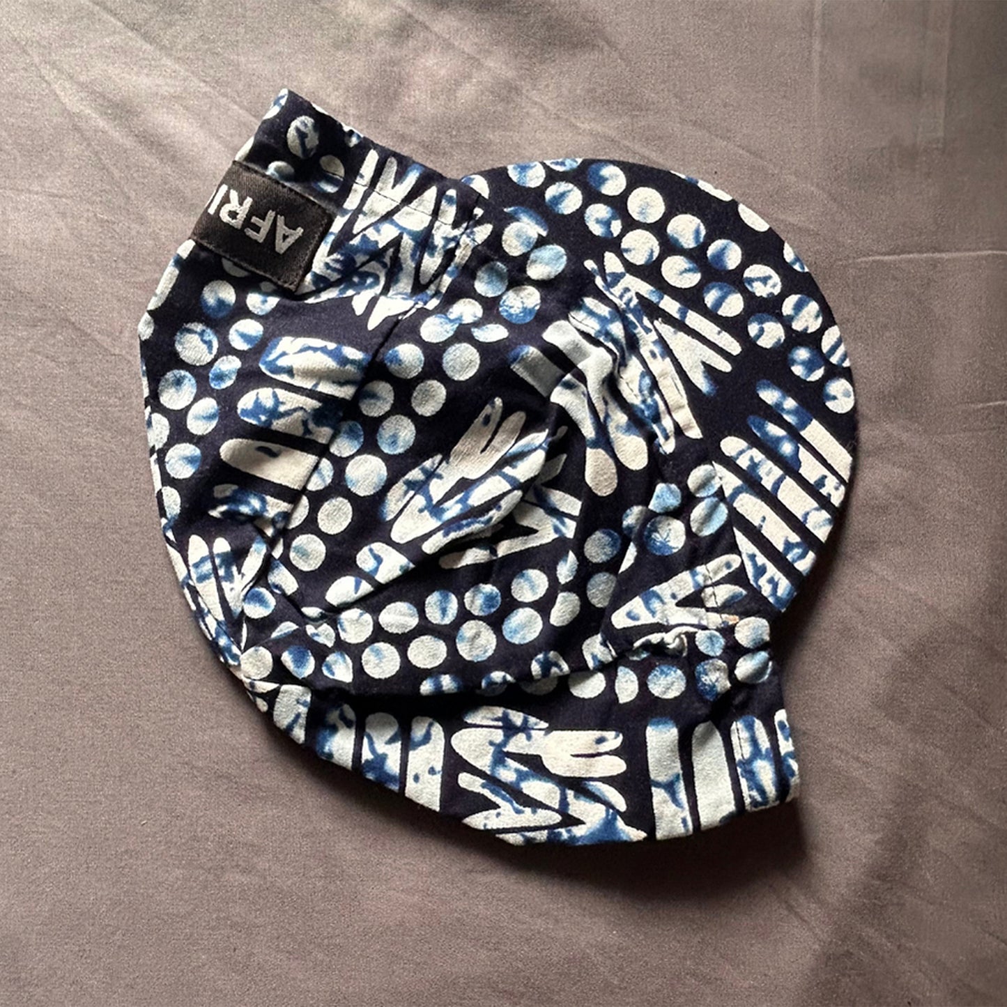 AFRICAP Handmade African Print Cycling Cap