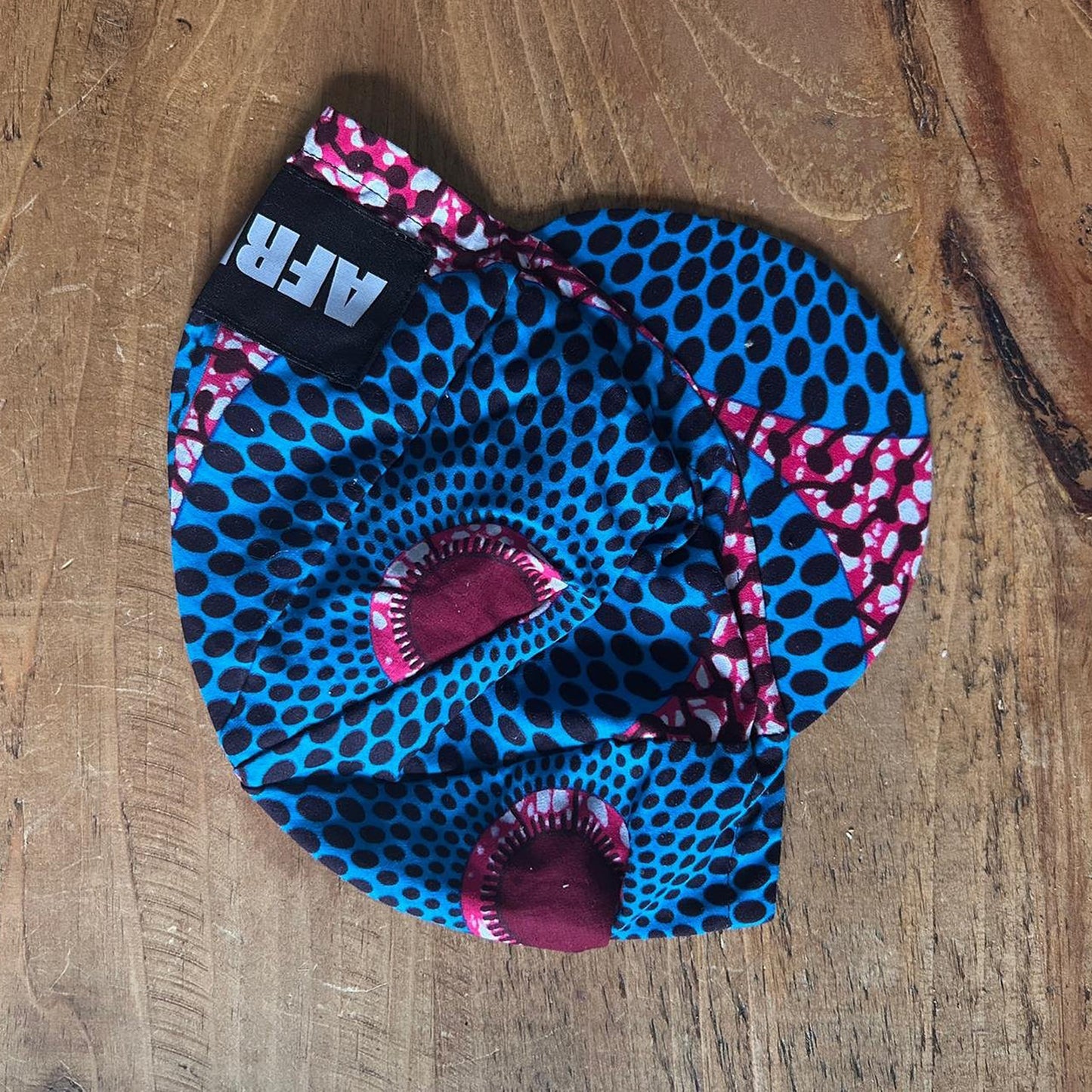 AFRICAP Handmade African Print Cycling Cap