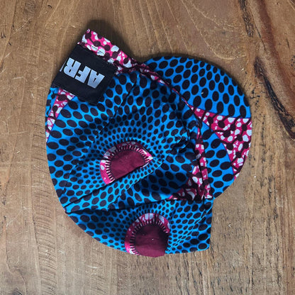 AFRICAP Handmade African Print Cycling Cap