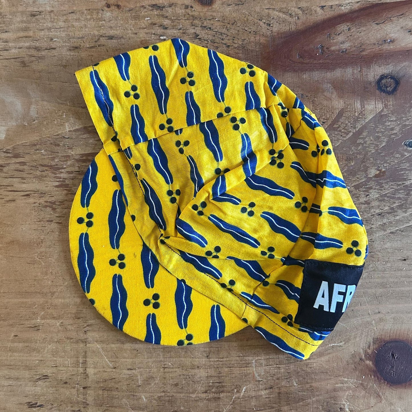 AFRICAP Handmade African Print Cycling Cap