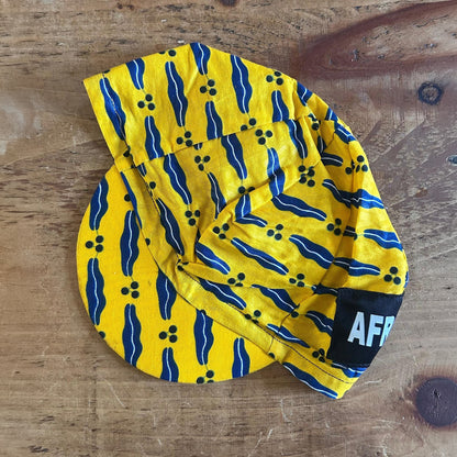 AFRICAP Handmade African Print Cycling Cap