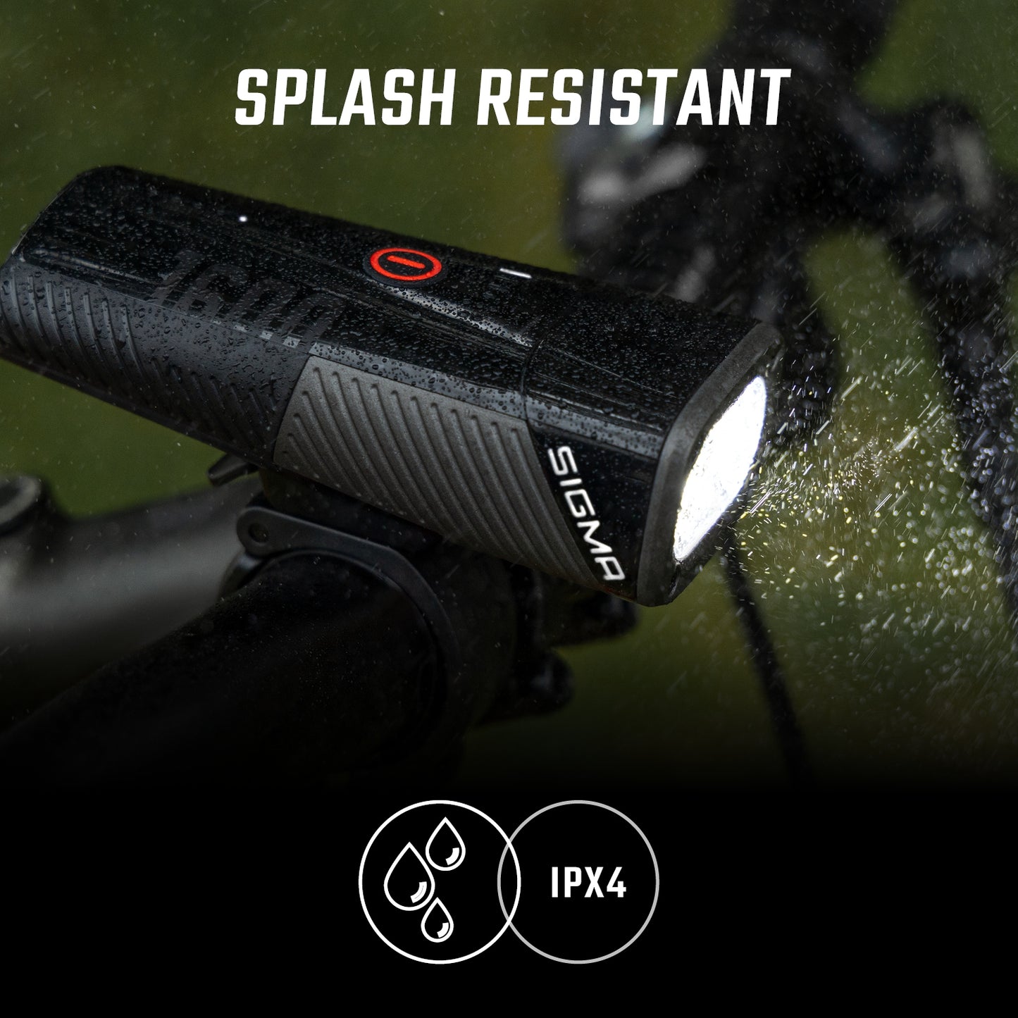 Sigma Buster 1600 Headlight w/hbar mount